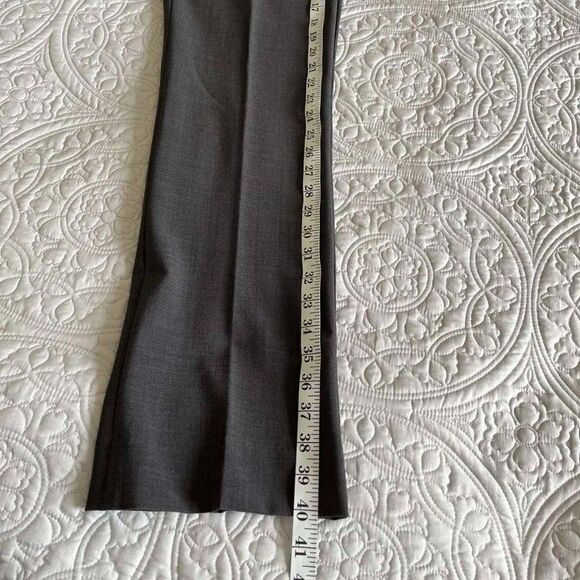 NWT Classic Theory Charcoal Gray Max 2 Urban Mid Rise Trousers Size 8 - Picture 11 of 14